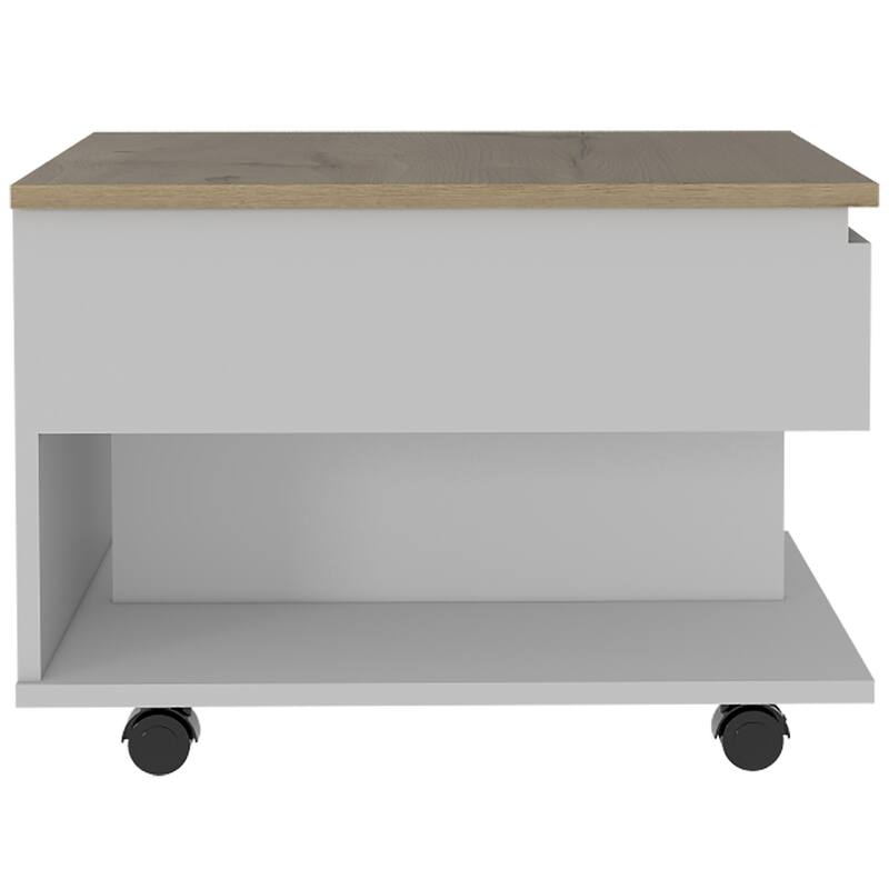Peterson 1-Drawer 1-Shelf Lift Top Coffee Table