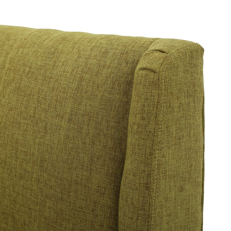 Aurla Mid-century Upholstered Accent Chair by Christopher Knight Home - 27.50" L x 28.50" W x 36.50" H