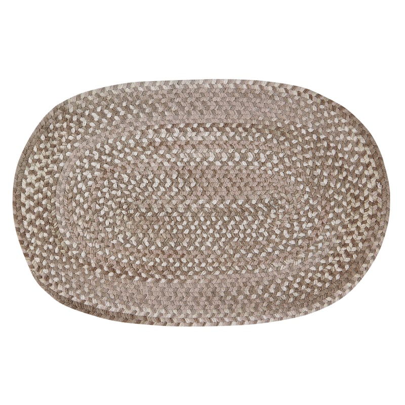 Ombre Soft Chenille Braided Rugs