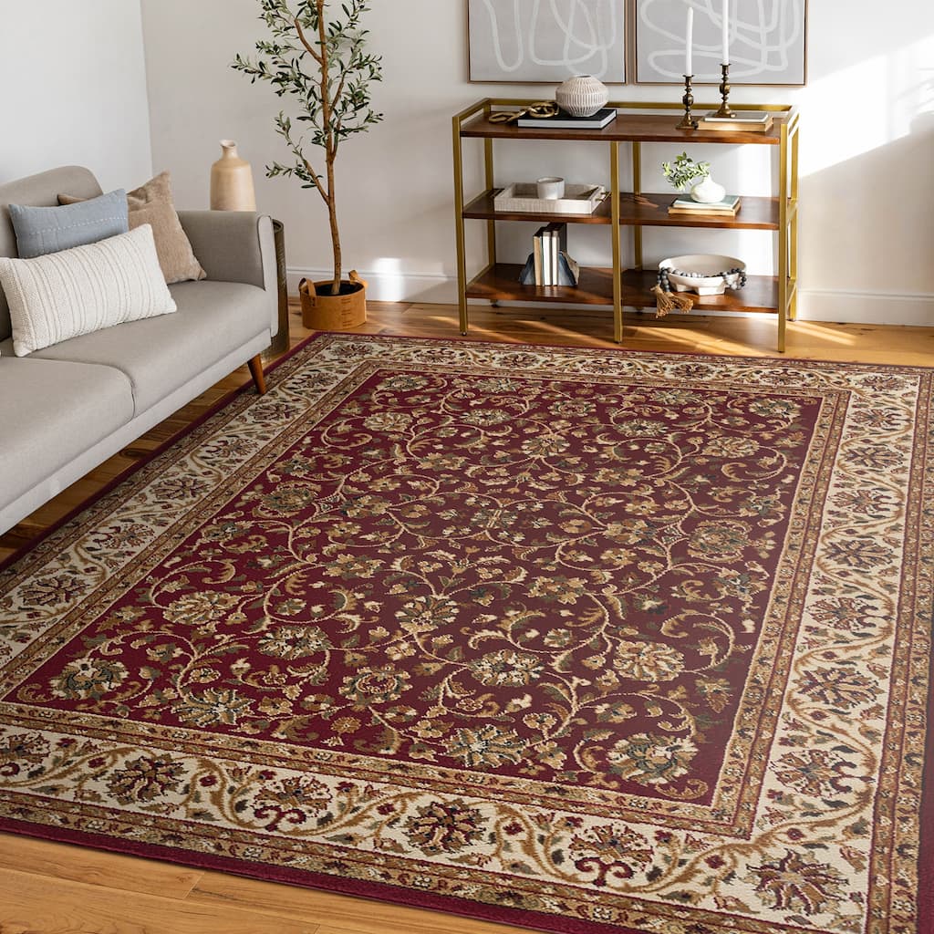 Soho Traditional Floral Indoor Area Rug