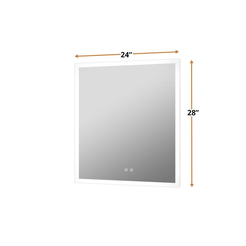 Aurorium LED Bathroom Vanity Mirror - N/A