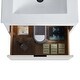 preview thumbnail 43 of 109, Fine Fixtures - Wall Mount Bathroom Vanity And Sink, Knob Free Design - Alpine Collection -