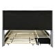 preview thumbnail 12 of 12, Teddy Fleece Upholstered Platform Bed with LED Frame, with Twin XL Size Trundle and 2 drawers, Queen Size, Grey