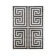 preview thumbnail 5 of 8, Orelsi Grey/Ivory Polyester Area Rug