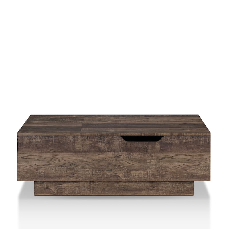 Uver Rustic 47-inch 1-Shelf Lift-top Coffee Table by Furniture of America