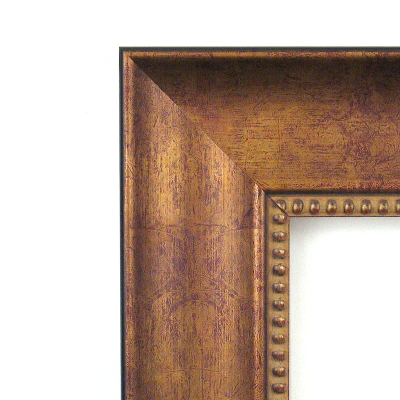 Manhattan Bronze Wood Framed White Corkboard Bulletin Board