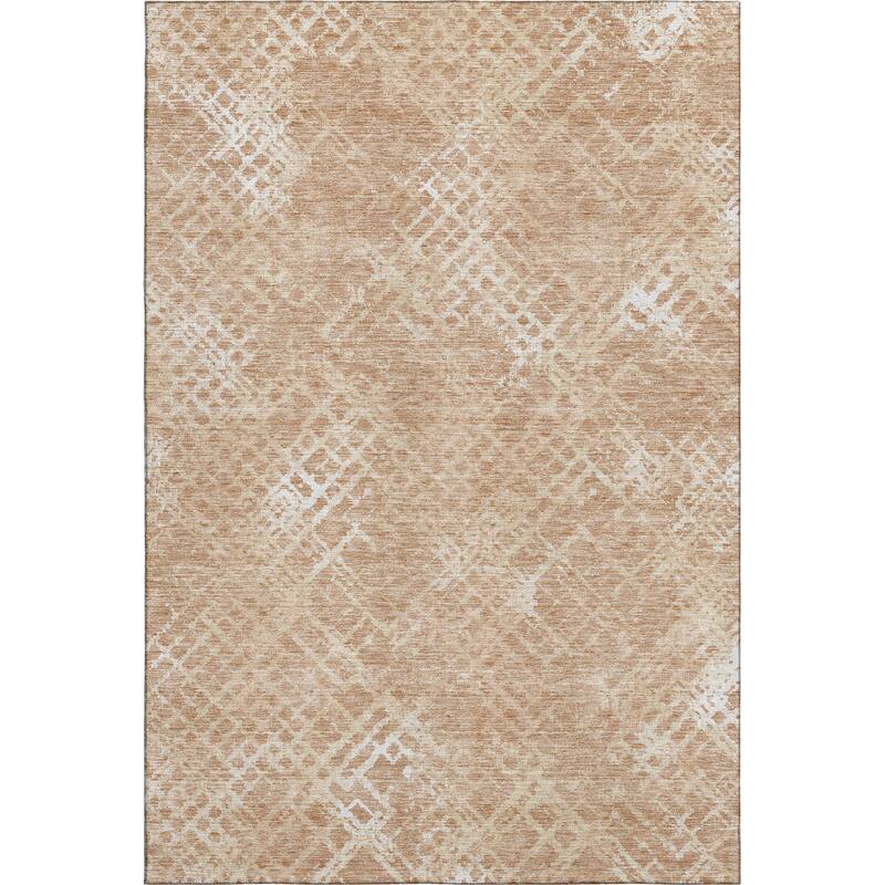 Premium Washable Super Soft Modern Trellis Mayfield Rug