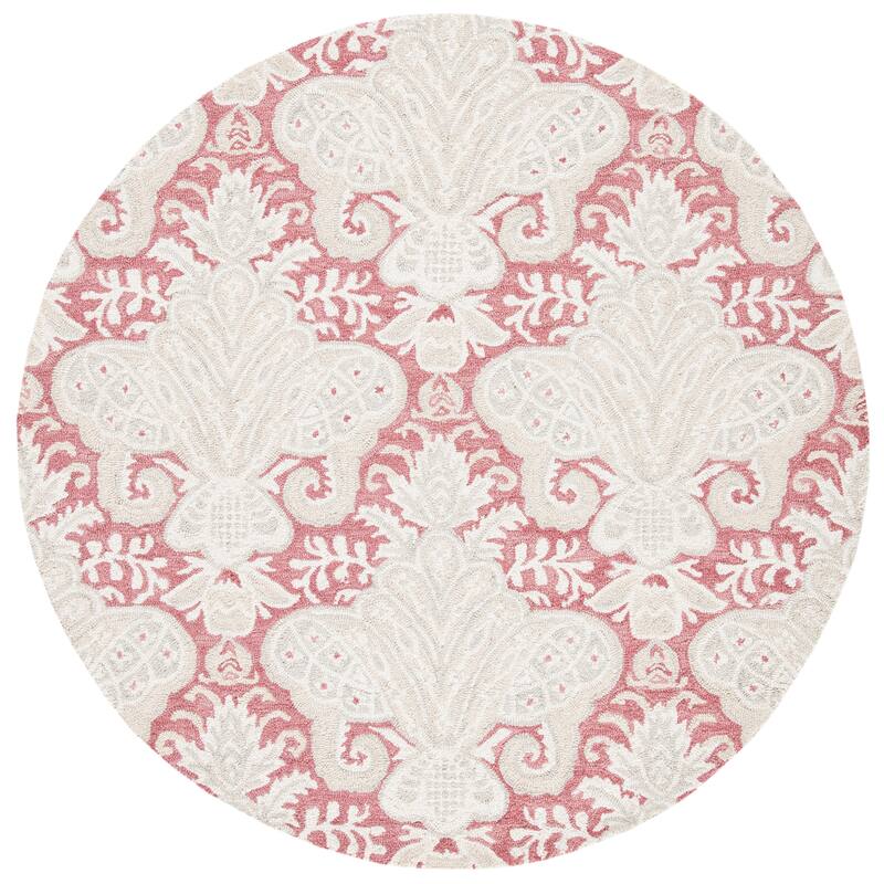 SAFAVIEH Handmade Micro-Loop Kolfinna Modern Wool Rug