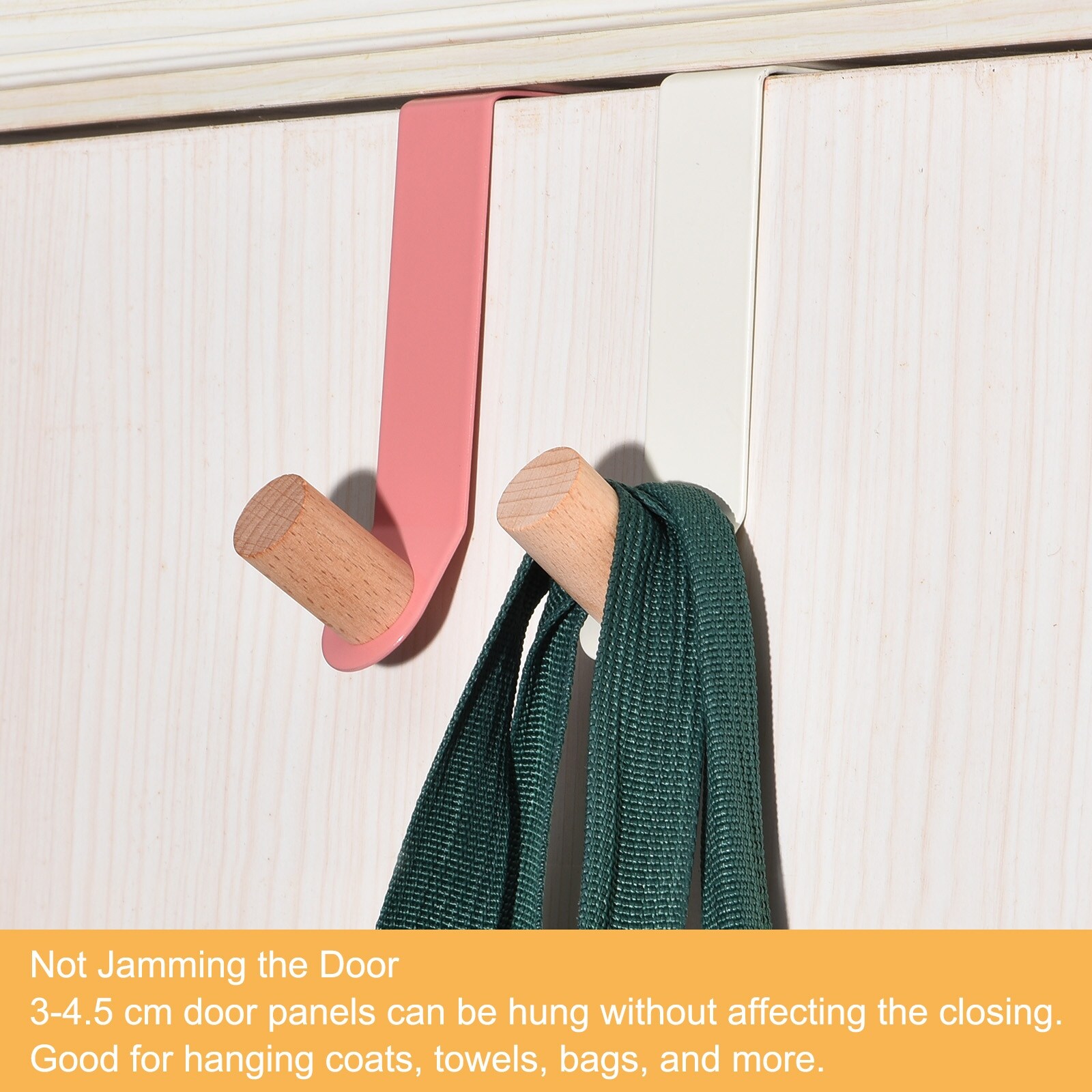 10Pcs Over The Door Hooks, Metal Door Hanger Z Hooks, Sturdy Over Door  Hooks for Hanging Clothes, Towels, Coats and More