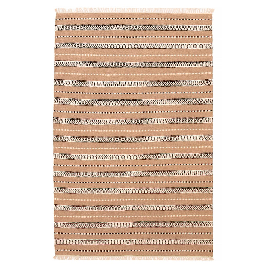 Boho Tan Kilim 5'0" x 7'10" - 5'0 x 7'10