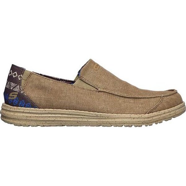 skechers tan slip on