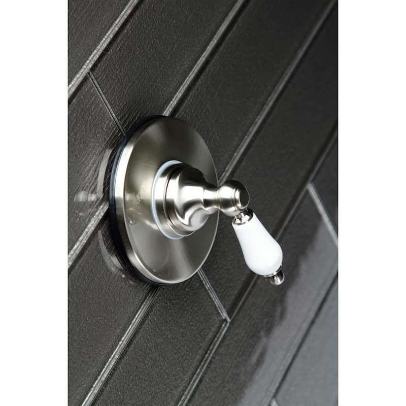 Kingston Brass Single-Handle Three-Way Diverter Valve with Trim Kit