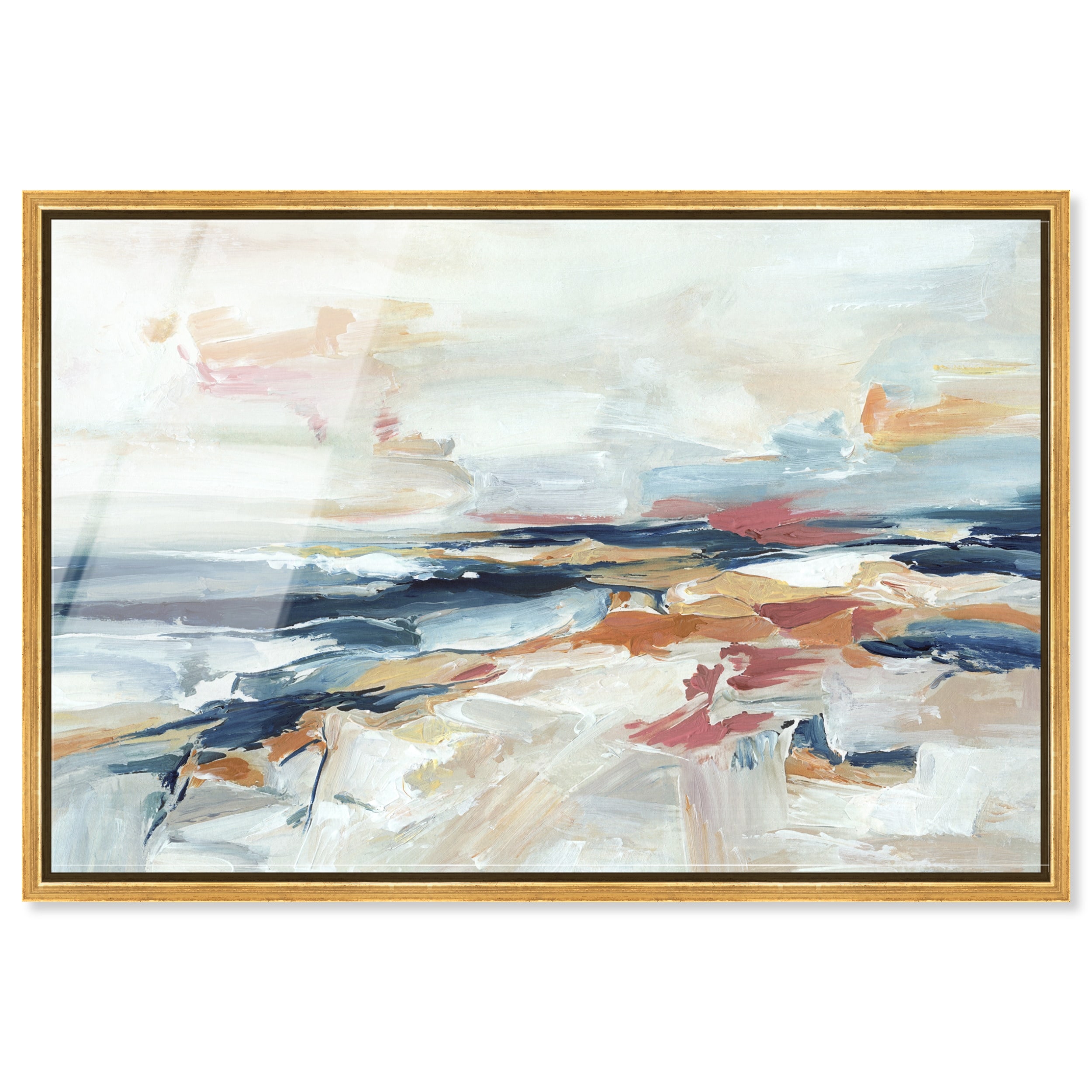 Restless Tide - Ira Colmeva Office Wall Decor Acrylic by Art Remedy