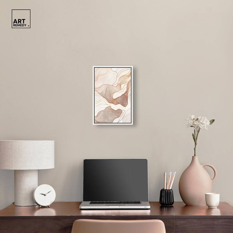 Contoured Reverie I Canvas by Art Remedy
