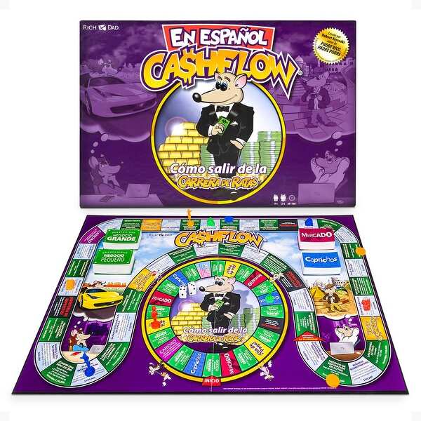 Rich Dad CASHFLOW Strategic Investing & Educational Board Game, En