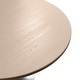 preview thumbnail 21 of 29, Verve 48" Modern Round Solid Wood Top Dining Table with Brushed Chrome Steel Pedestal Base for Kitchen & Dining Room