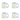10 Strawberry Street Bella Flora Mugs, Set of 4