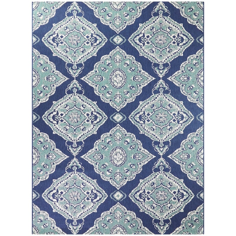 Marama Medallion Indoor/Outdoor Area Rug