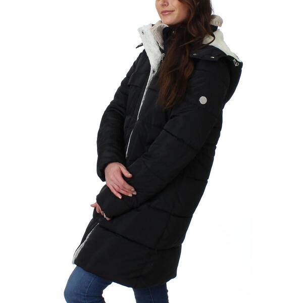 Shop Steve Madden Womens Puffer Coat Winter Faux Down Overstock