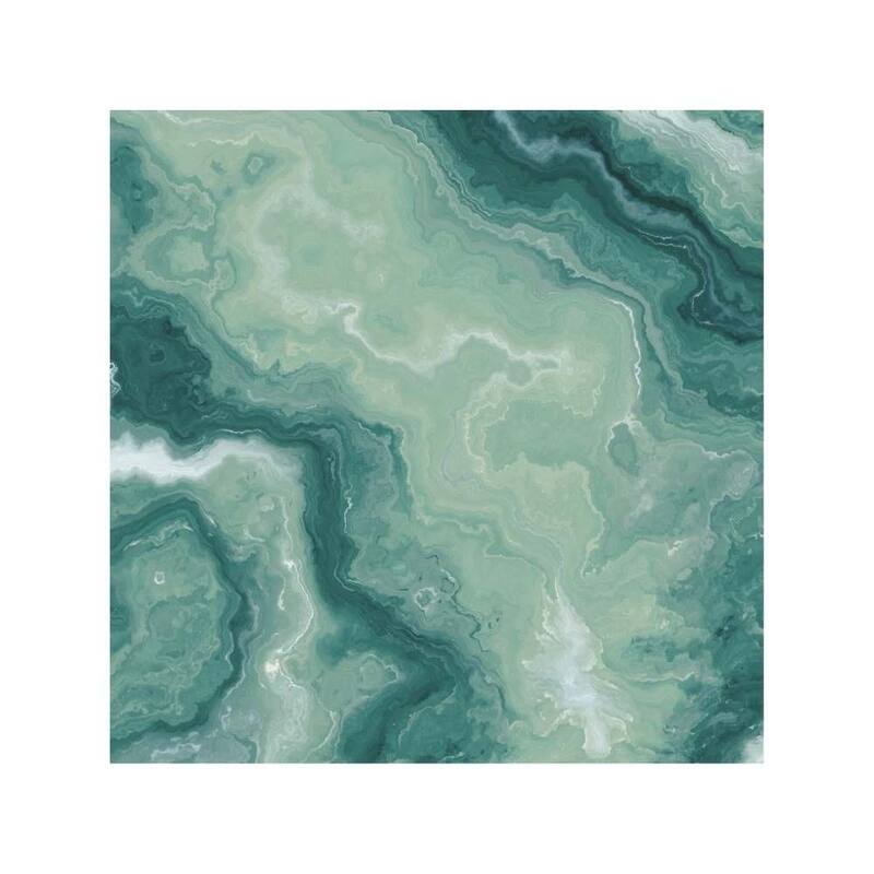 Isle 6x6 Glossy Porcelain Agate Geode Tile - Floor, Wall, Backsplash