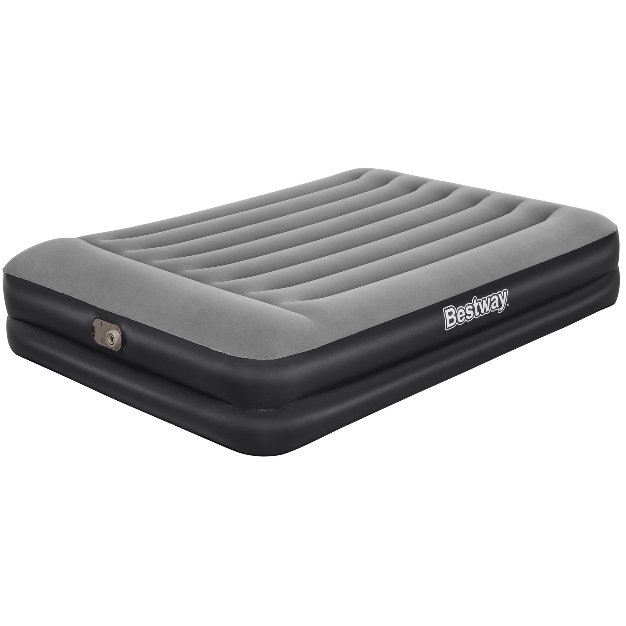 Bestway Tritech Queen 18 Air Mattress Built in AC Pump Auto Inflation Deflation Firm Comfort Level Antimicrobial Bed Bath Beyond 36610622