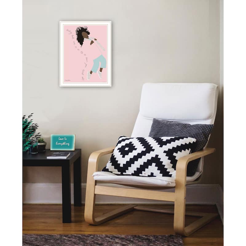 TrendyDecor4U "Dance Your Heart Out" Framed Print Wall Art