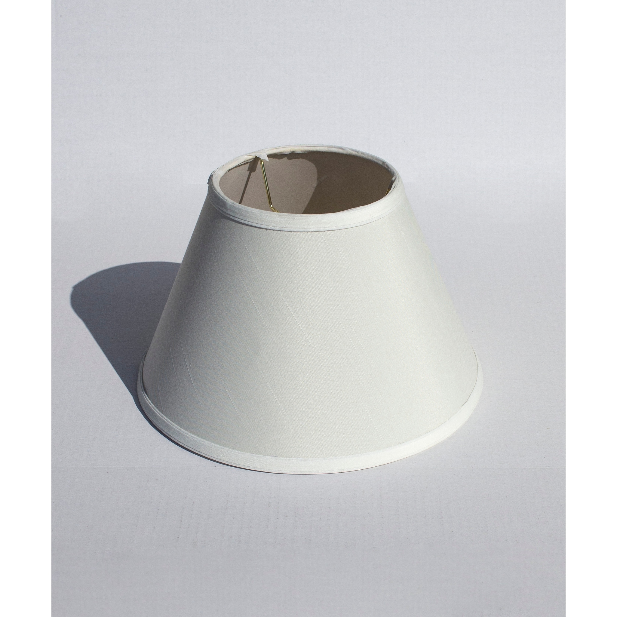 6x12x8 Threaded UNO Downbridge Lamp Shade White