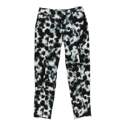 Rachel Roy Womens Tie Dye Casual Trouser Pants, Black, 0
