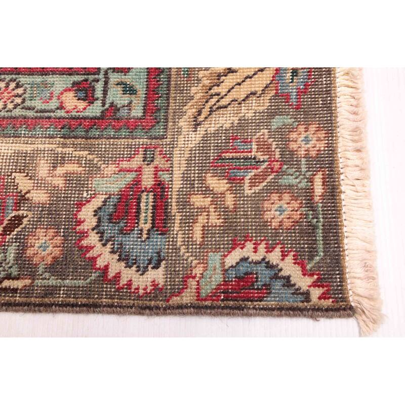 ECARPETGALLERY Hand-knotted Antalya Vintage Red Wool Rug - 5'10 x 9'0
