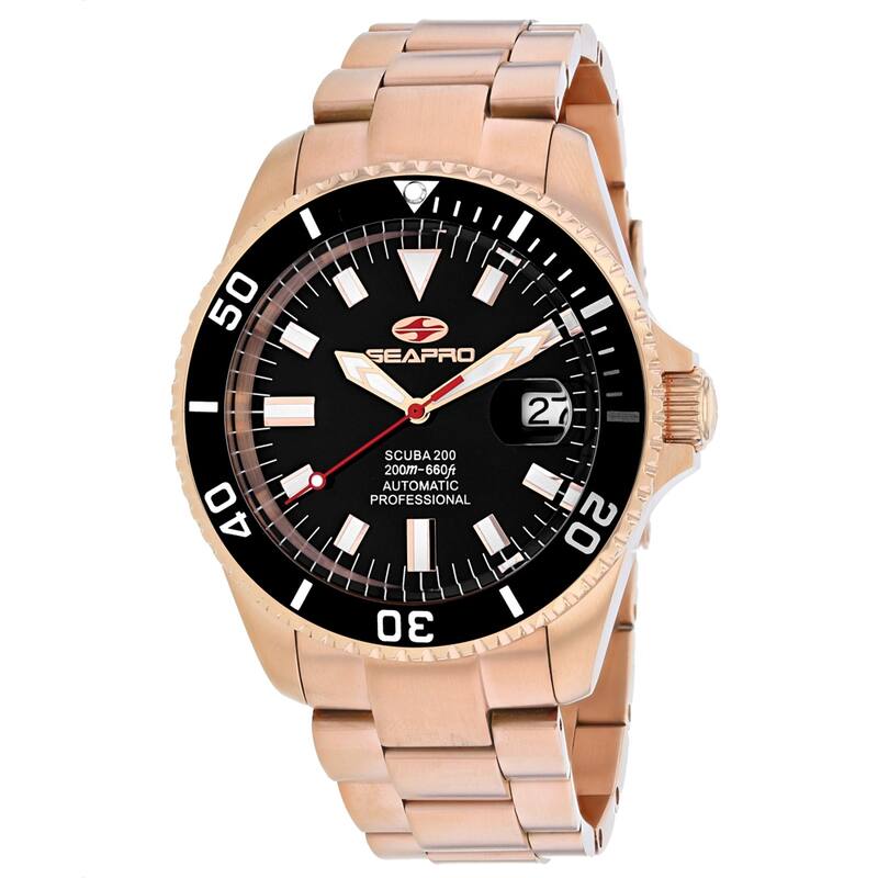 Seapro Men's Scuba 200 Black Dial Watch - SP4322 - 6 (36)