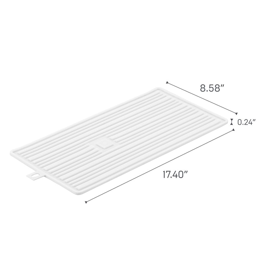 Yamazaki Home Roll Up Dish Drying Mat Silicone L 8.58 x W x H 0.24 inches Bed Bath Beyond 39174262