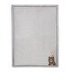 preview thumbnail 3 of 3, Lambs & Ivy Sierra Sky Grey Bear/Owl Soft Fleece Baby Blanket