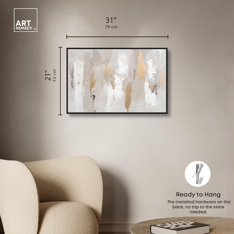 Gilded Brilliance II Canvas by Art Remedy