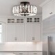 preview thumbnail 6 of 9, River of Goods Crystalline Oil Rubbed Bronze and Crystal 11.25-inch Semi-Flush Mount Ceiling Light - 11.5" x 11.5" x 6.375"