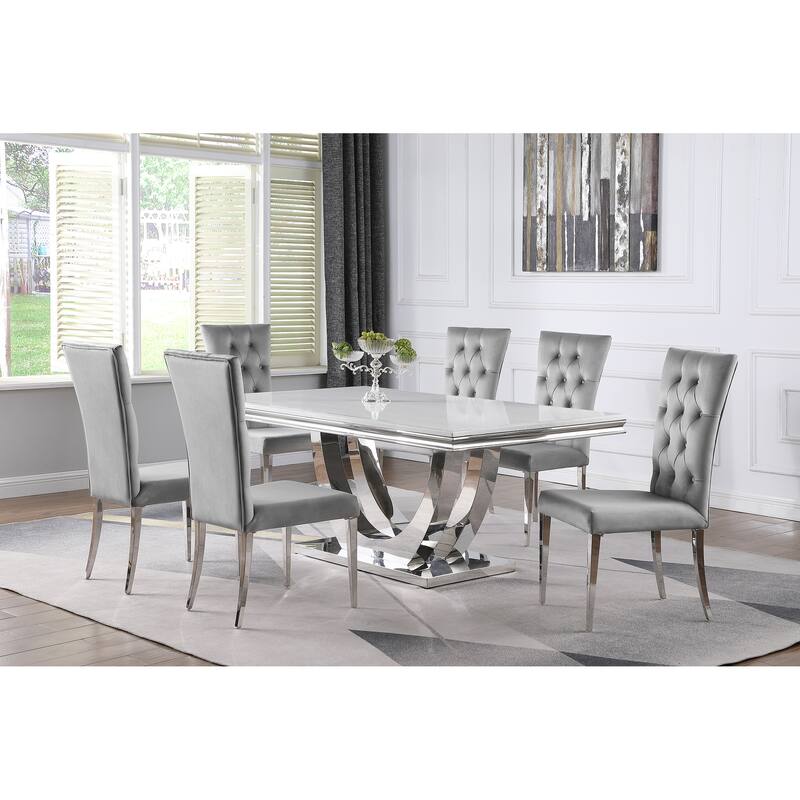 Allessandra Tufted Back Side Chair (Set of 2)