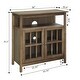 preview thumbnail 31 of 33, Copper Grove Angelina 2-door TV Stand