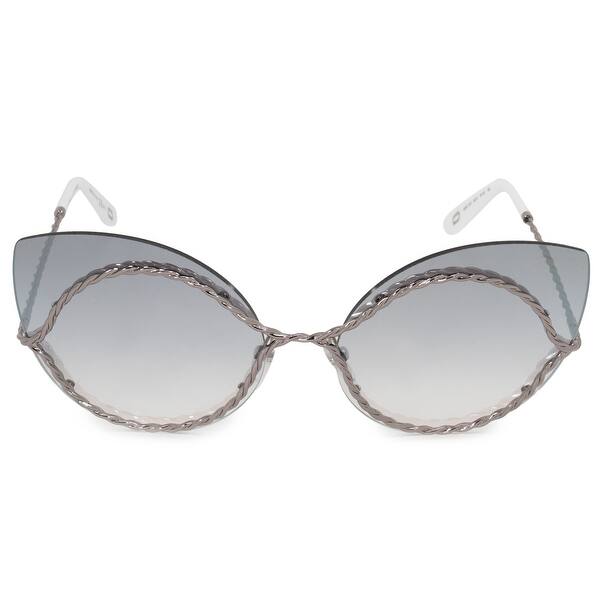 Shop Marc Jacobs Cat Eye Sunglasses Mj161s 6lb Ic 61 61mm X 18mm