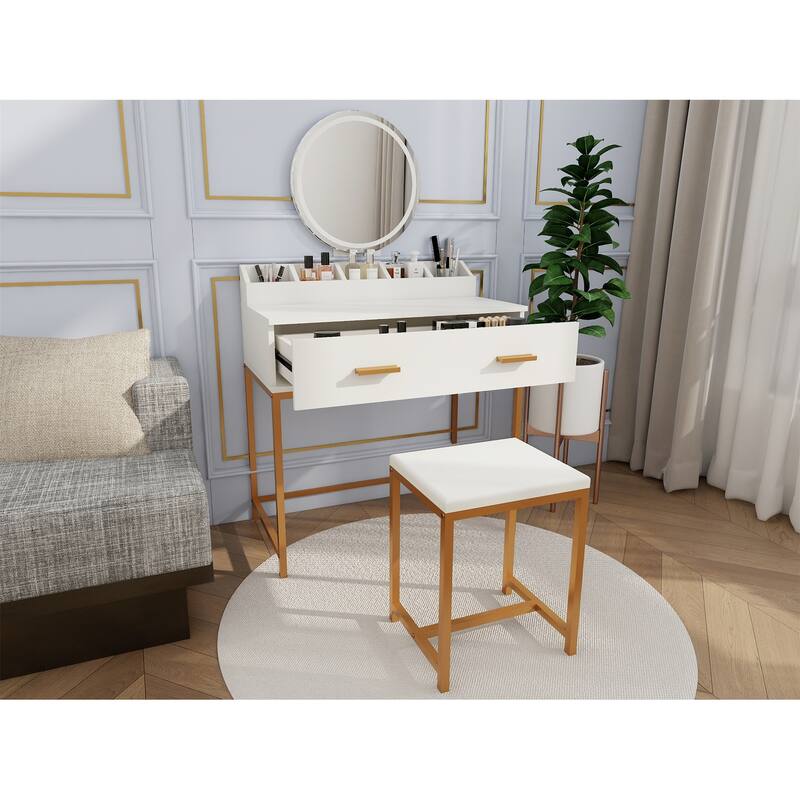 Makeup Dressing Table with Mirror