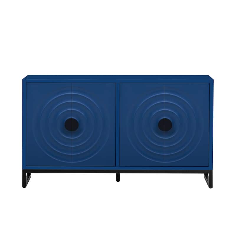 Sideboard with Adjustable Shelves and 4 Doors