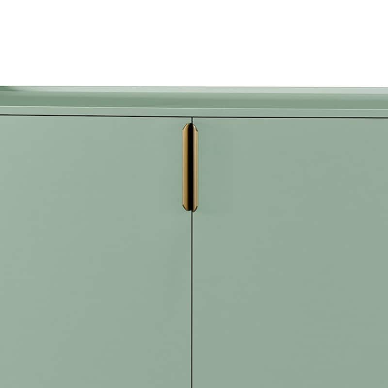 Classic Wooden Sideboard with Solid Rubberwood Legs