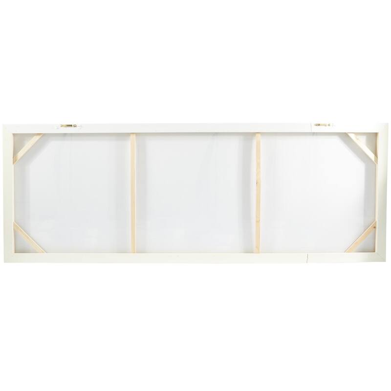 Canvas Sail Boat Framed Wall Art with White Frame - Blue - Roche River Decor