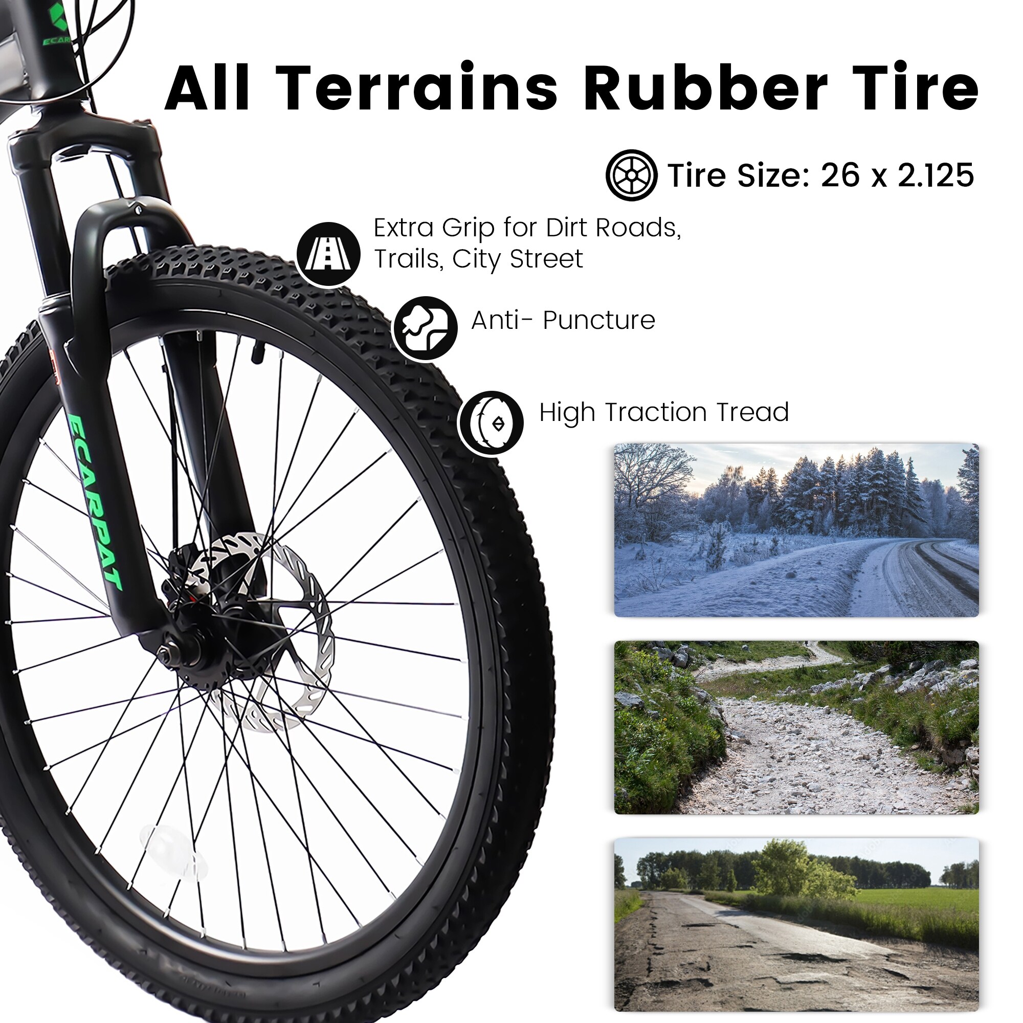 26 Inch Wheels 21 Speed City Mountain Bike Carbon Frame Disc Brakes Thumb Shifter Front Fork Rear Shock Absorber Bicycles Bed Bath Beyond 40930554