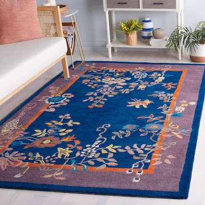 SAFAVIEH Handmade Metro Helgine French Country Wool Rug