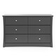 preview thumbnail 33 of 60, Storkcraft Crescent 6 Drawer Chest - Durable, Stylish, and Elegant Storage Solution with 6 Spacious Drawers