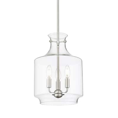 Millennium Lighting 22803 Mahannah 3 Light 11" Wide Taper Candle