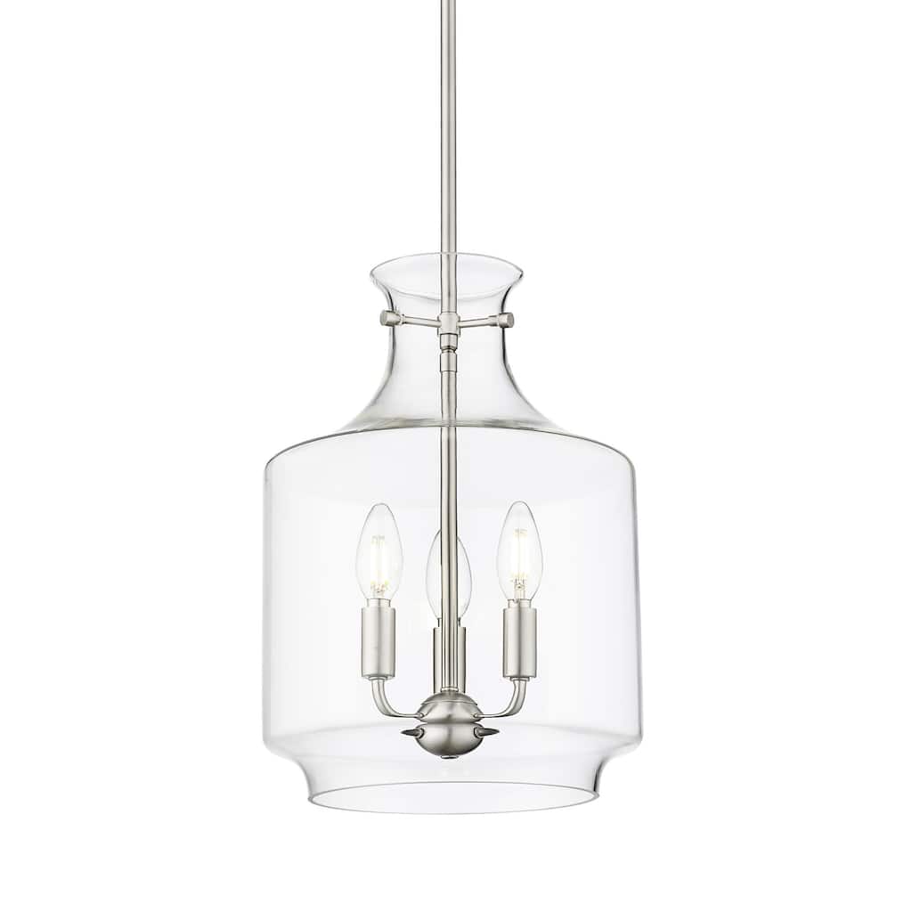 Millennium Lighting 22803 Mahannah 3 Light 11" Wide Taper Candle