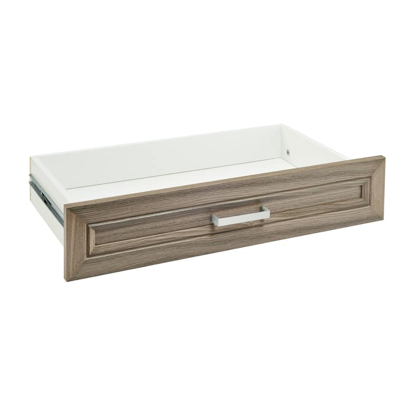ClosetMaid SuiteSymphony 25-inch Wide x 5-inch High Drawer - Natural Gray