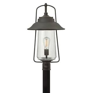 Hinkley Lighting Belden Place 1 Light 22" Tall Post Light with Clear