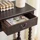 preview thumbnail 34 of 101, SAFAVIEH Athena 13-Inch Wood Console Table, Traditional - 13" W x 36" D x 30" H