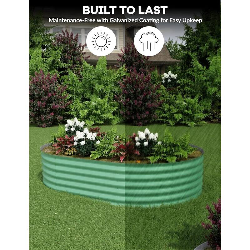 Raised Garden Bed Outdoor, for Vegetables, Fruits, Flower